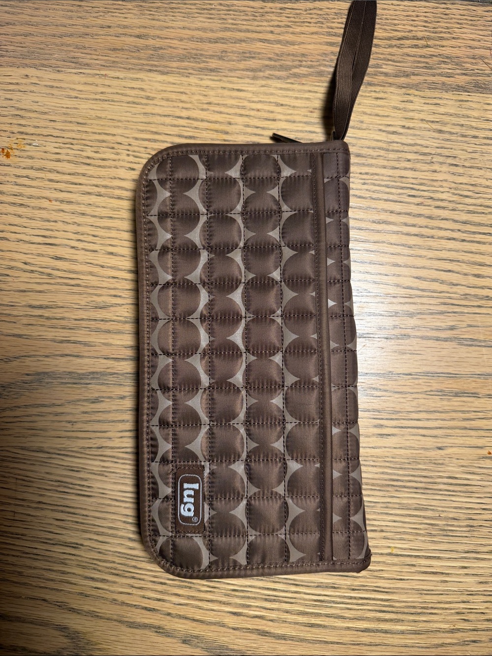 NWOT Lug Tango Quilted Zip Around Travel Wallet. - Picture 3 of 8